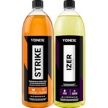Imagem de Izer 1,5l Tira Ferrugem + Strike 1,5l Removedor Cola Piche Pixe
