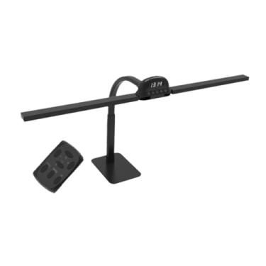 Imagem de Fenteer Lâmpada de mesa LED Luz de mesa de computador pescoço de ganso flexível regulável para escritório de leitura em casa