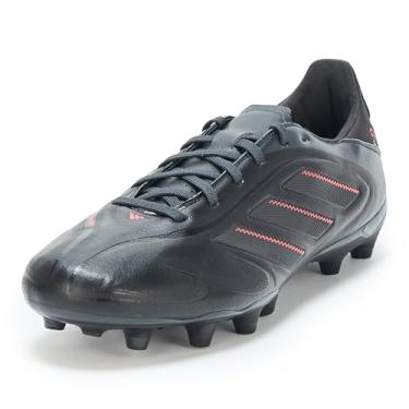 Imagem de adidas Tênis de futebol unissex Copa Pure 3 League Firm Multi Ground, Preto/carbono/vermelho lúcido, 6.5 Women/5.5 Men
