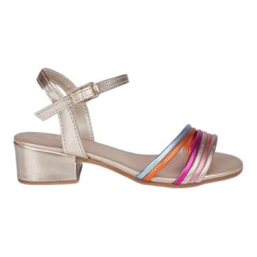 Imagem de Sandalia Infantil Pampili Fancy de Saltinho (Colorida, BR, Criança de 4 a 8 anos, Numérico, M, 30)