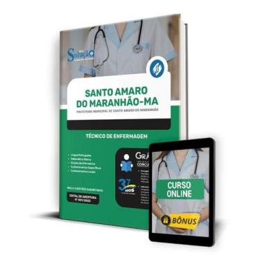 Imagem de Apostila Prefeitura de Santo Amaro - MA 2024 - Técnico de enfermagem -