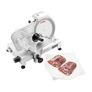 Imagem de Cortador de carne manual de aço inoxidável Hi Tek com alimentação por gravidade - 1/4hp - 21,5 cm - caixa com 1 unidade