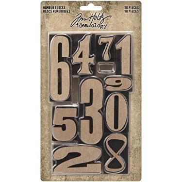 Imagem de Tim Holtz Idea-ology NUMBER BLOCKS IDEA-O 10/PKG, 0
