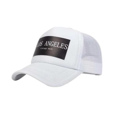 Imagem de Boné de Beisebol Unissex Ajustável - Estampa Los Angeles - Protetor So