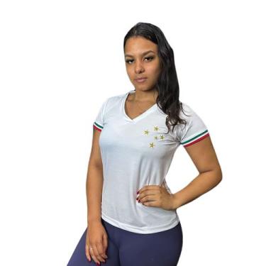 Imagem de Camisa Cruzeiro Edição Especial Palestra Itália Branca Retrômania - Fe
