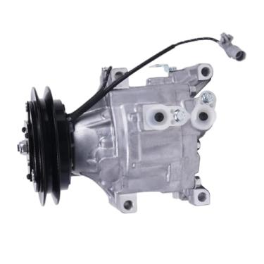 Imagem de YIHETOP 1 Groove 12V SCS06 A/C Compressor T1065-72213 447220-6255 Compatível com Kubota Tractor M110 M120 M900 M4900 M5700 M6800 M8200 M9000