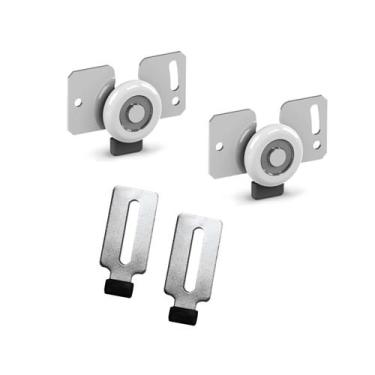 Imagem de Kit Porta de Correr Roldana 30mm C/rolamento Jm600 - Joelini, JM 600