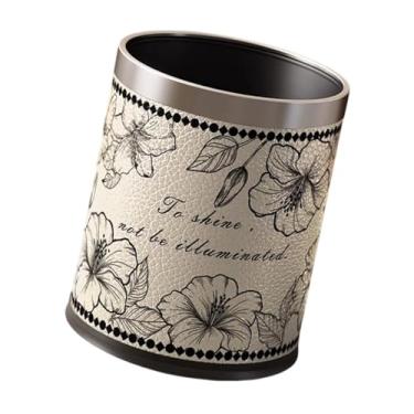 Imagem de WeiLaiKeQi Lixo redondo pode desperdiçar lixo lixo lixo lixo para lavanderia banheiro banheiro banheiro banheiro, Style F