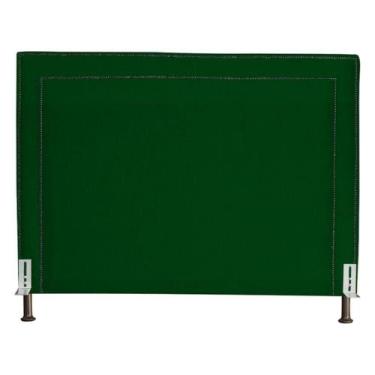 Imagem de Cabeceira de Cama Box Estofada 140 cm Casal Viviane Suede - Fina Mobíl