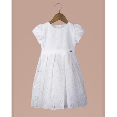 Imagem de Vestido Bebê Laise Verano - Look Confortável para Batizado, Aniversári