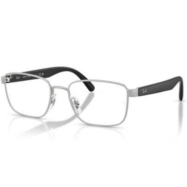 Imagem de Óculos de Grau Ray Ban Core Prata RX6537L 2538-54-Masculino