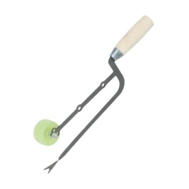 Imagem de Generic Plantador de transplantador de mudas Ferramenta de jardinagem de transplante de metal para plantas jovens de vegetais estufa