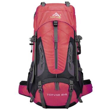 Imagem de Mochila Camping Vermelho Impermeavel Wct Fitness