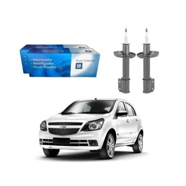 Imagem de Par amortecedor dianteiro genuíno original chevrolet agile 1.4 2009 A 2013