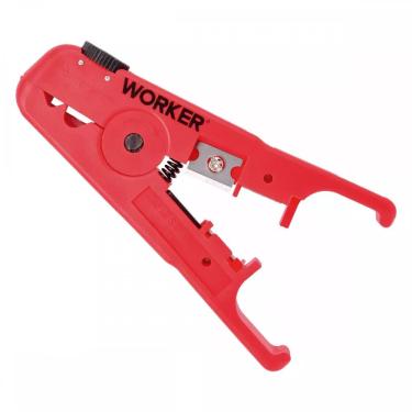 Imagem de Alicate Desencapador Ajustável para Fios e Cabos 979716 Worker