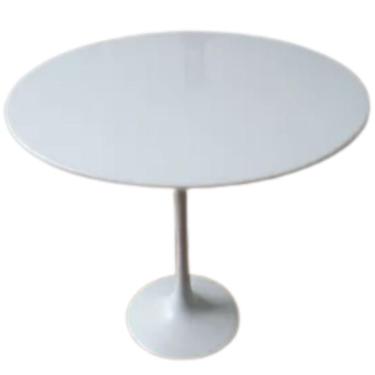 Imagem de Mesa de Jantar Tulipa Redonda 60cm Laqueada Branco