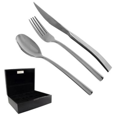 Imagem de Faqueiro 101 Peças Ravel Aço Inox Com Estojo Fracalanza