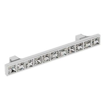 Imagem de Puxador Cristal - IL 4410 - Cromado - 128MM - ITALY LINE