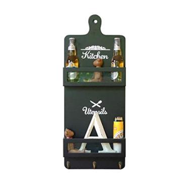 Imagem de Prateleiras flutuantes, prateleiras de parede, prateleiras suspensas, madeira, preto, para bar, sala de estar, como cubo, estante de armazenamento, decoração, unidade de exibição, design de moldura