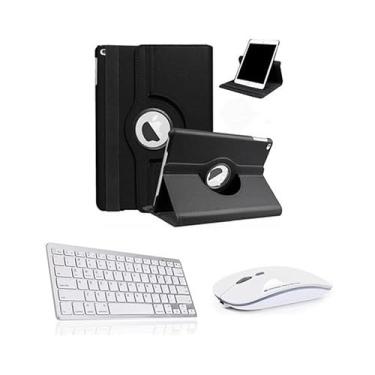 Imagem de BDNET, Capa Giratoria Com Teclado Bluetooth E Mouse P/tablet Mini 6