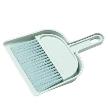 Imagem de Conjunto de pá de Lixo Compacta e Vassoura de Mesa e Conjunto de pá de Lixo, de Mão e Escova de Escova de Vassoura Suave e de para Mesa