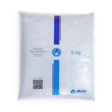 Imagem de Argamassa Polimérica Cola Bloco/tijolo - Saco 6 kg - uBeton