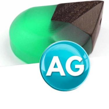 Imagem de Corante Semi-transparente verde AG - Resinas ag, 50G