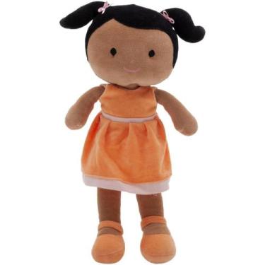 Imagem de Pelúcia Boneca Juju Negra 35CM - ZIP