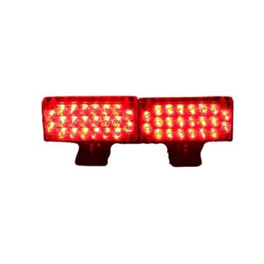 Imagem de Kit Strobo Led vermelho Type-r, Para Moto Carro E Outros Veiculos - St