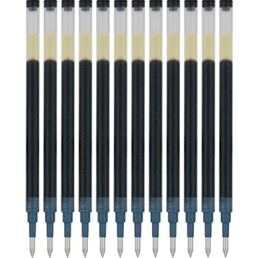 Imagem de PILOT Recargas de tinta gel para canetas esferográficas, ponta ultrafina, 0,38 mm, tinta preta, pacote com 12