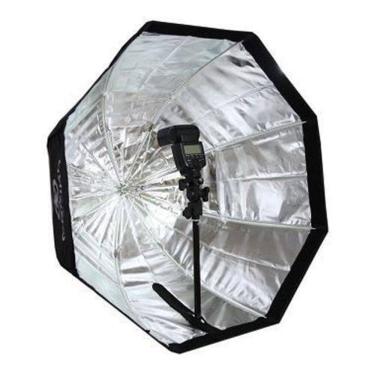 Imagem de Sombrinha 80Cm Octabox Iluminação Para Estúdios Fotográficos