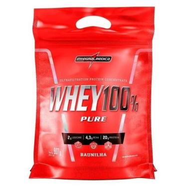 Imagem de Whey Protein Concentrado Whey 100% Refil - Integralmedica, 900g, Bauni