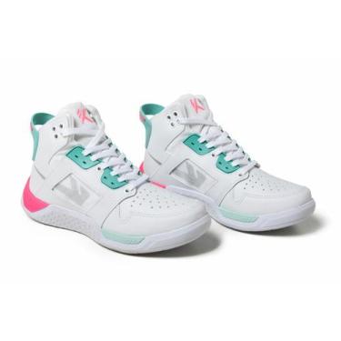 Imagem de Tênis Feminino Cano Alto Esportivo Academia Botinha - Lalau Shoes, 34 