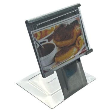 Imagem de MINI DISPLAY 4,5x5,8CM PORTA ETIQUETA EM NOX 600298 - KANA