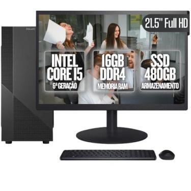Imagem de Computador Completo BluePC Task Intel Core i5 6ª Geração 16GB DDR4 SSD