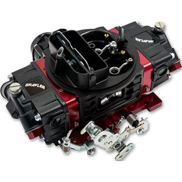 Imagem de Novo CARBURADOR DE RUA BRAWLER COM TECNOLOGIA DE COMBUSTÍVEL RÁPIDO, FINAL VERMELHO PRETO, SECUNDÁRIOS MECÂNICOS, 750 CFM, MODELO 4150, COMPATÍVEL COM GASOLINA