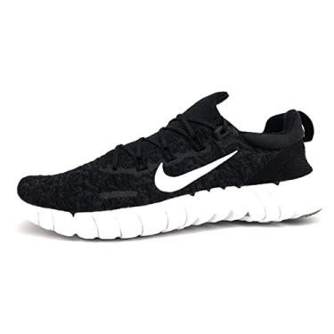 Imagem de Nike Free Rn 5.0 2021 Mens Shoes Size 9.5, Color: Black/White
