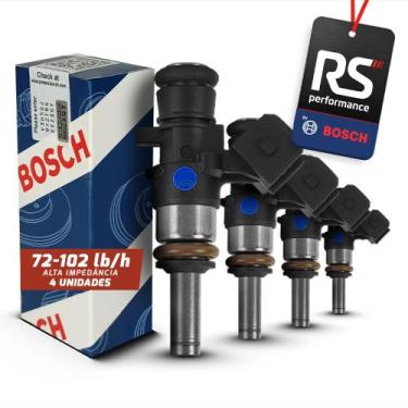 Imagem de Jogo de 4 Bicos Injetores BOSCH 80 Lbs/h   280 158 209 000