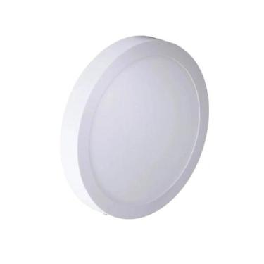 Imagem de Painel LED 15x15 Redondo Branco Sobrepor 12W 3000K Foxlux