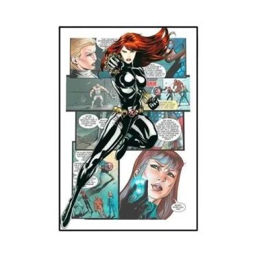 Imagem de Homem-Aranha Homem De Ferro Hulk Marvel Pintura Em Tela Arte De Parede