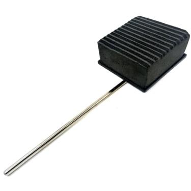 Imagem de TUOREN Pedal De Bumbo Compatível Com Caixa Cajon, Martelo Percussão Espuma Cabeça Quadrada E Preto