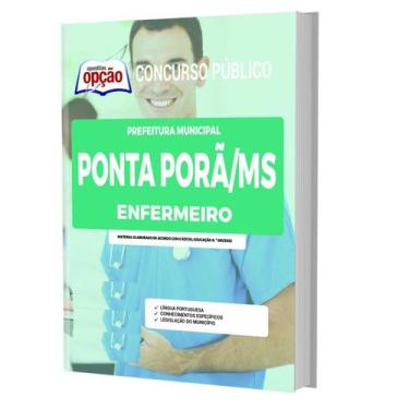 Imagem de Apostila Prefeitura Ponta Porã Ms - Enfermeiro - Apostilas Opção