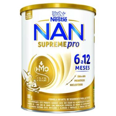 Imagem de Fórmula Infantil NAN Supreme 2 HMO Nestlé 6 a 12 meses 800g
