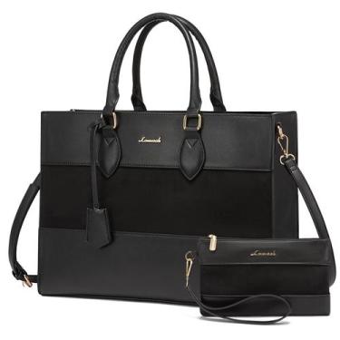 Imagem de Sacola para laptop LOVEVOOK para mulheres com bolsa embreagem