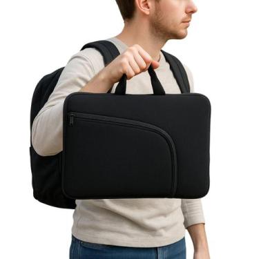 Imagem de Capa Case Maleta Pasta Notebook Neoprene 15.6/14/13.3/ + Nfe - Street 