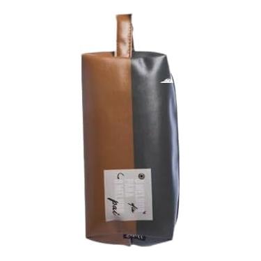 Imagem de Necessaire Masculina Com Zíper Marrom com Alça - O Melhor Pai