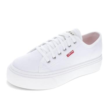 Imagem de Levi's Tênis feminino Dakota CVS, Branco, 35