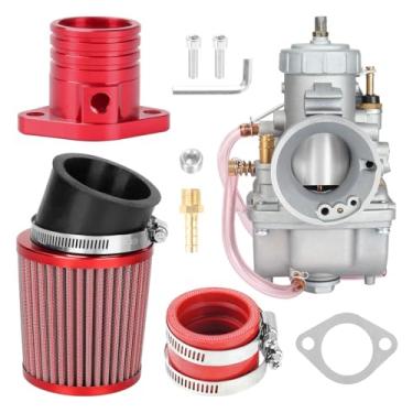 Imagem de Kit de reposição de carburador VM34 para motor 420cc 301cc GX390 GX340 GX270 11Hp 13Hp Mini Bike Go Kart Vermelho