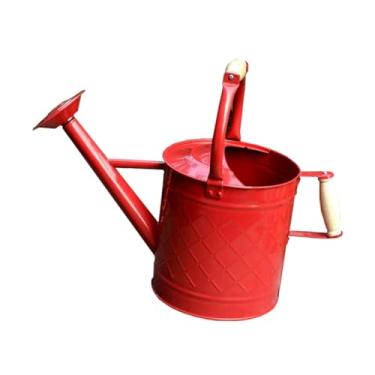 Imagem de WeiLaiKeQi Regador de metal para plantas internas e externas, à prova de ferrugem, decoração, pulverizador fino de grande capacidade, chaleira de irrigação para