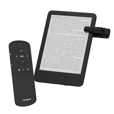 Imagem de Virador de página de controle remoto RF e Bluetooth Clicker para Kindle Paperwhite Oasis Scribe Colorsoft Kobo Boox e-Reader TikTok YouTube Camera iPad iPhone Galaxy Phone Tab (preto)